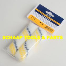 Verfroller 2-componenten nylon 10 cm voor gladde ondergronden per 2 verpakt | 1006000